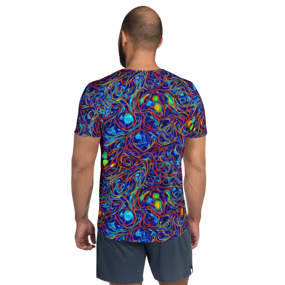 Arcane Swirl on Men's Athletic T-Shirt — Back