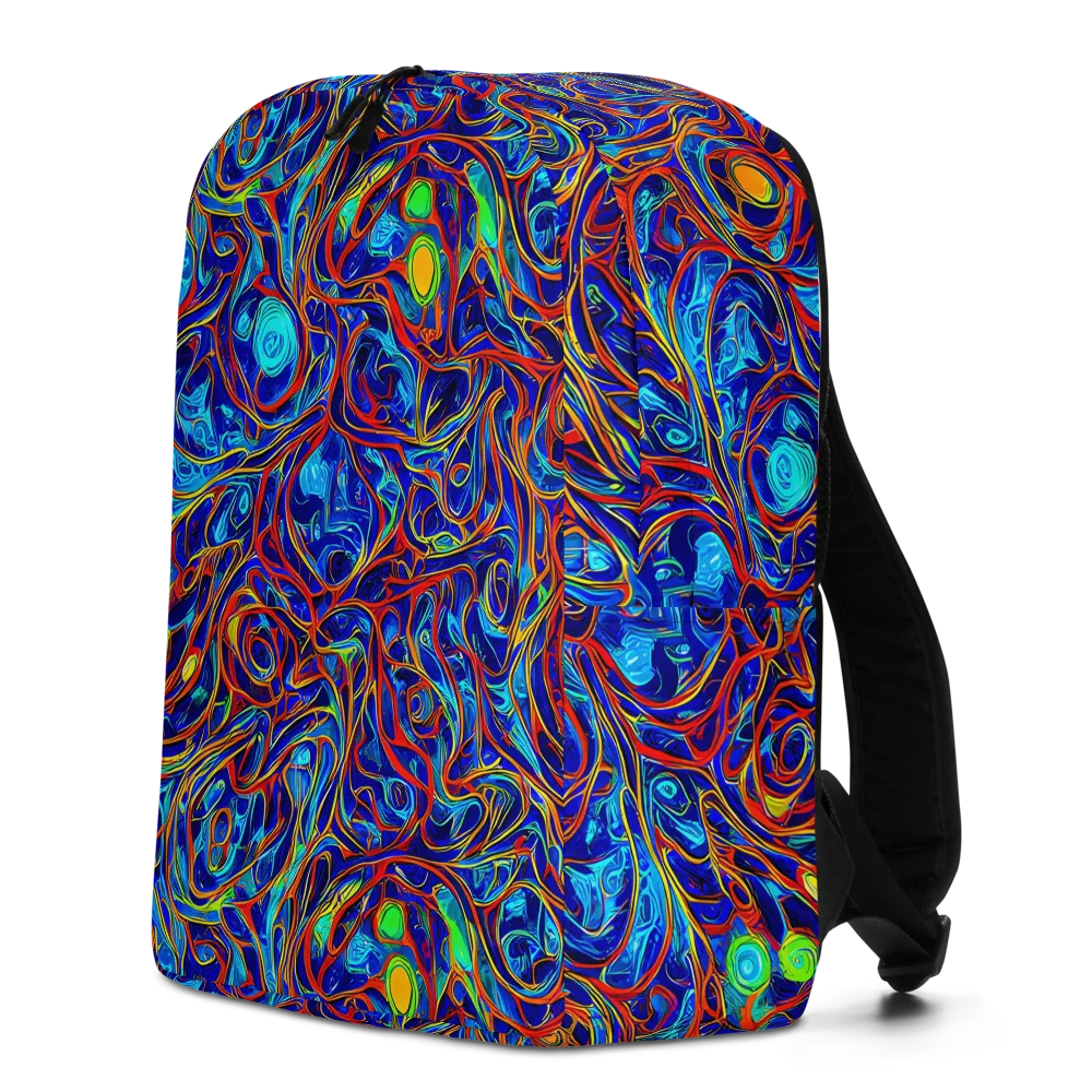 Arcane Swirl on Minimalist Backpack — Left