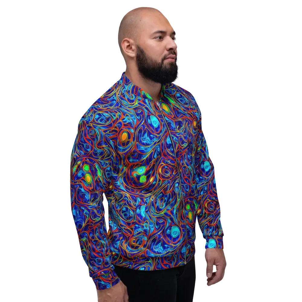Arcane Swirl on Bomber Jacket — Right