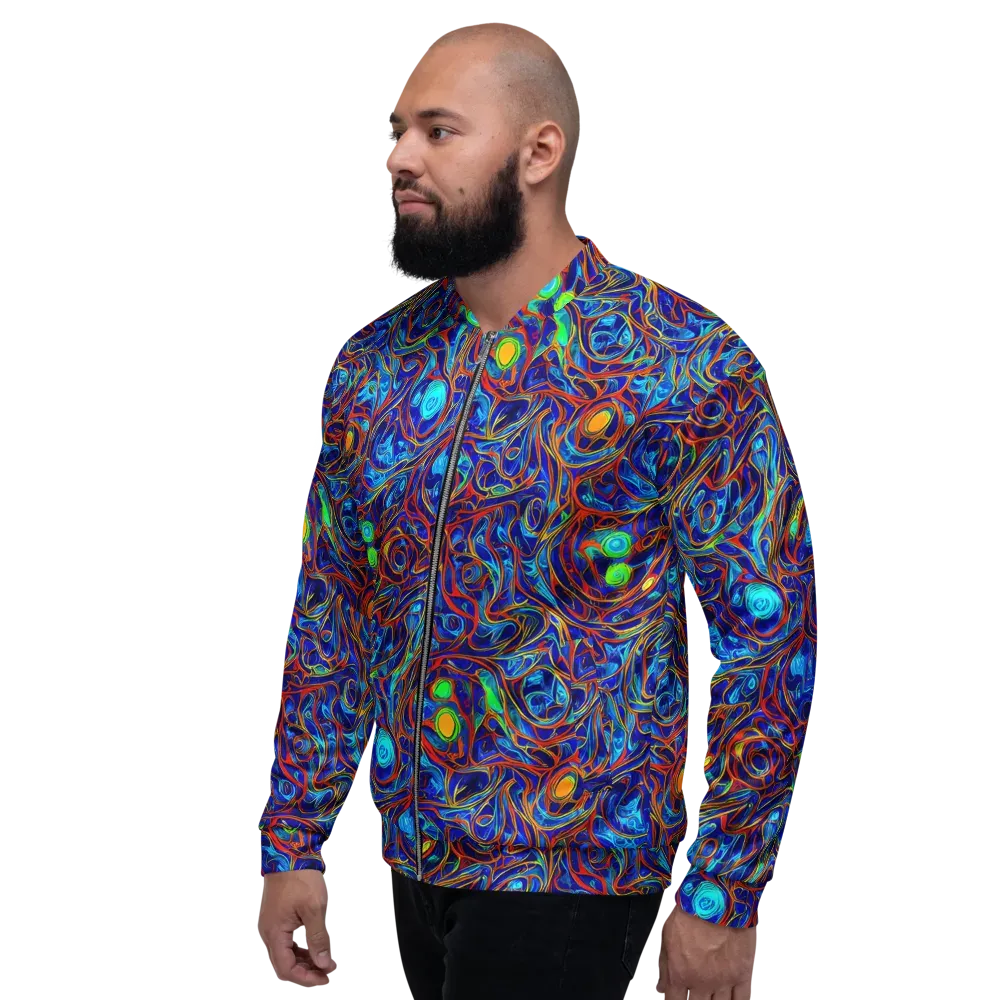 Arcane Swirl on Bomber Jacket — Left