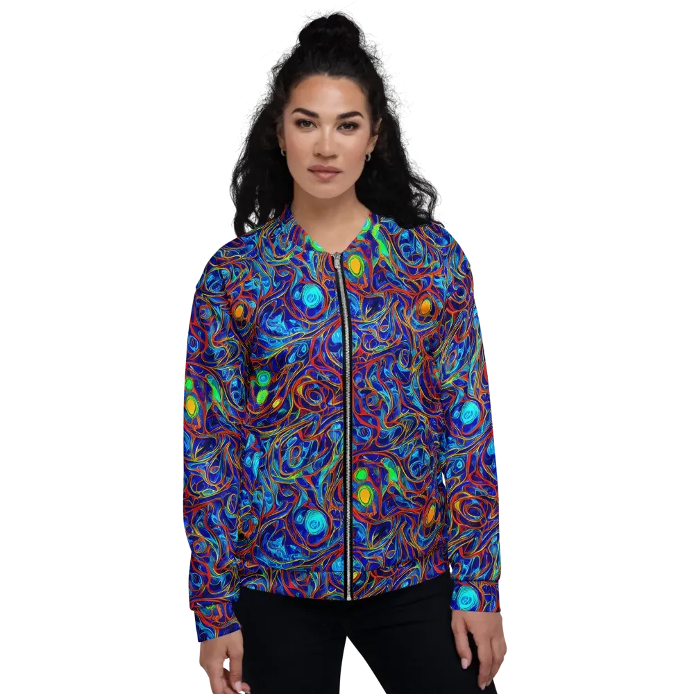 Arcane Swirl on Bomber Jacket — Front