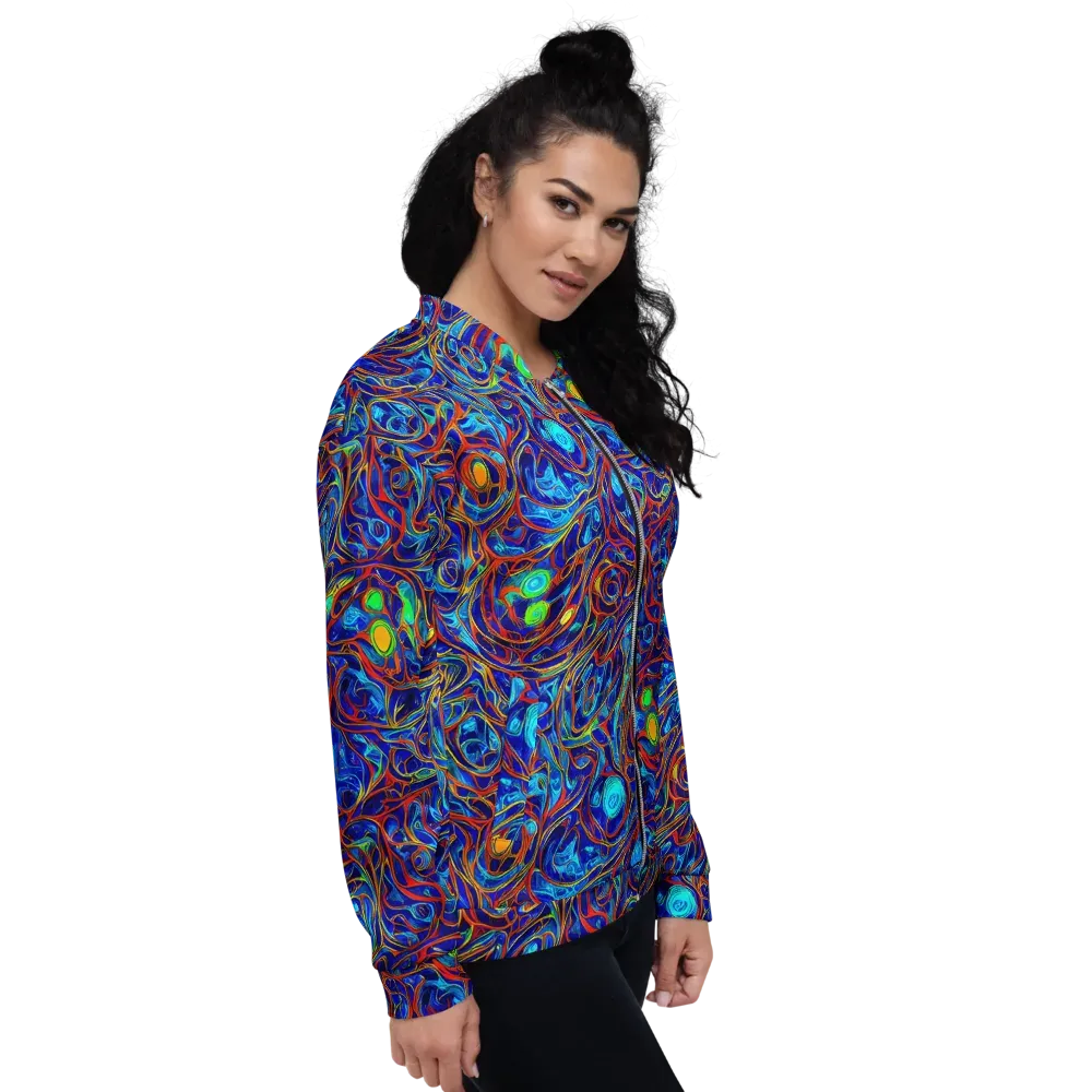 Arcane Swirl on Bomber Jacket — Right
