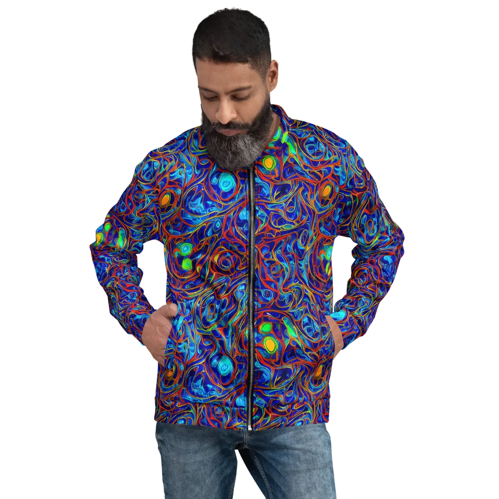 Arcane Swirl on Bomber Jacket — Front