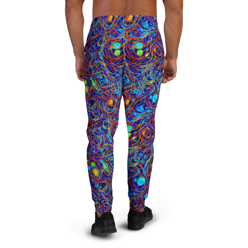 Arcane Swirl on Men's Joggers — Back