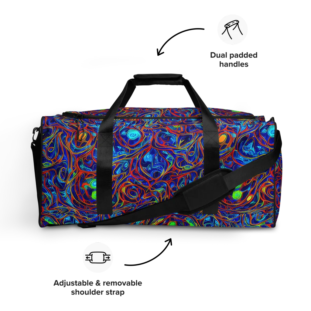 Arcane Swirl on Duffle Bag — Front