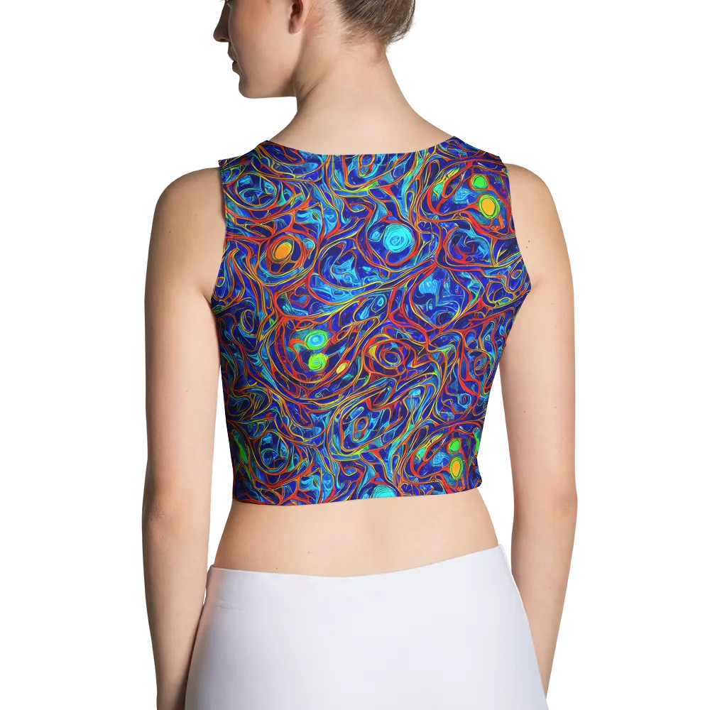 Arcane Swirl on Crop Top — Back