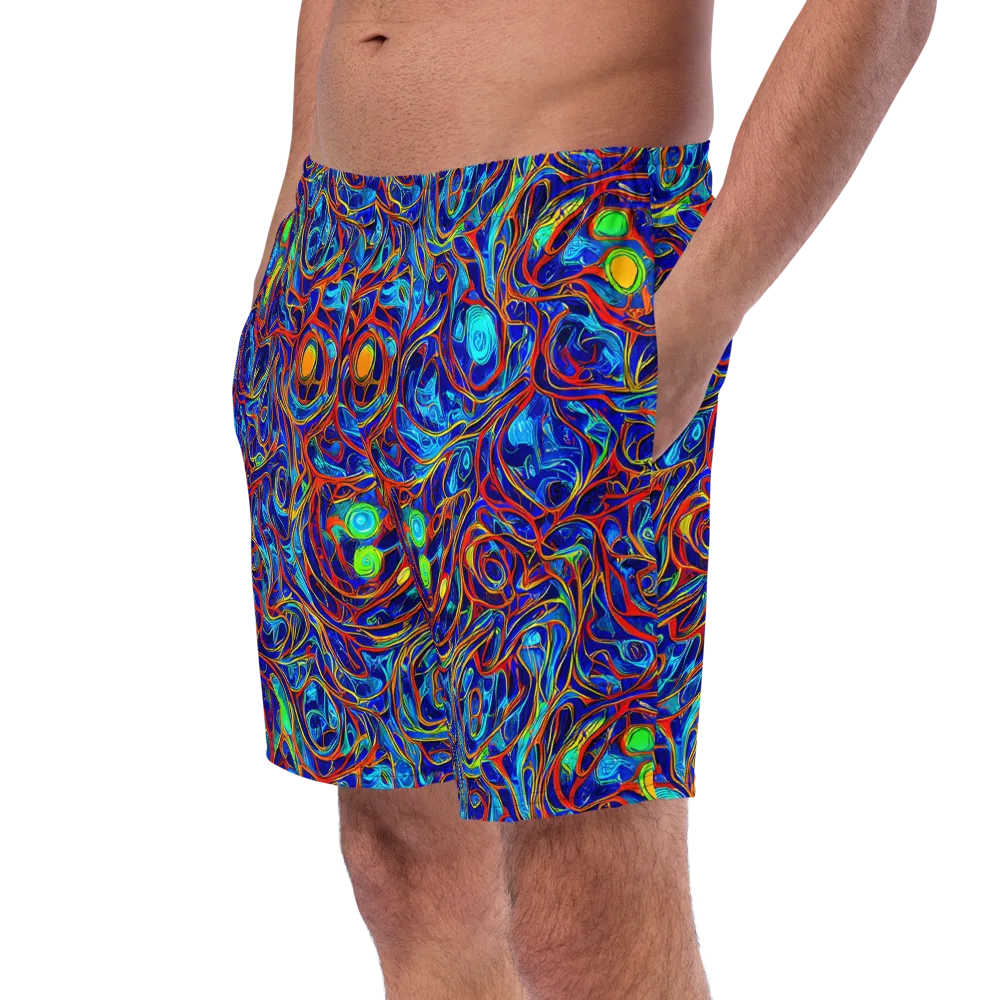 Arcane Swirl on Swim Trunks — Left Front