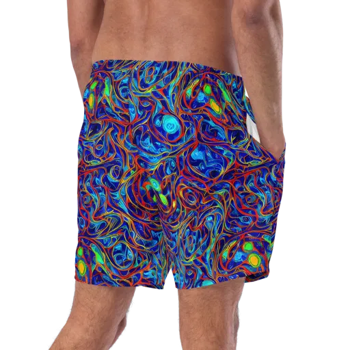 Arcane Swirl on a Swim Trunks