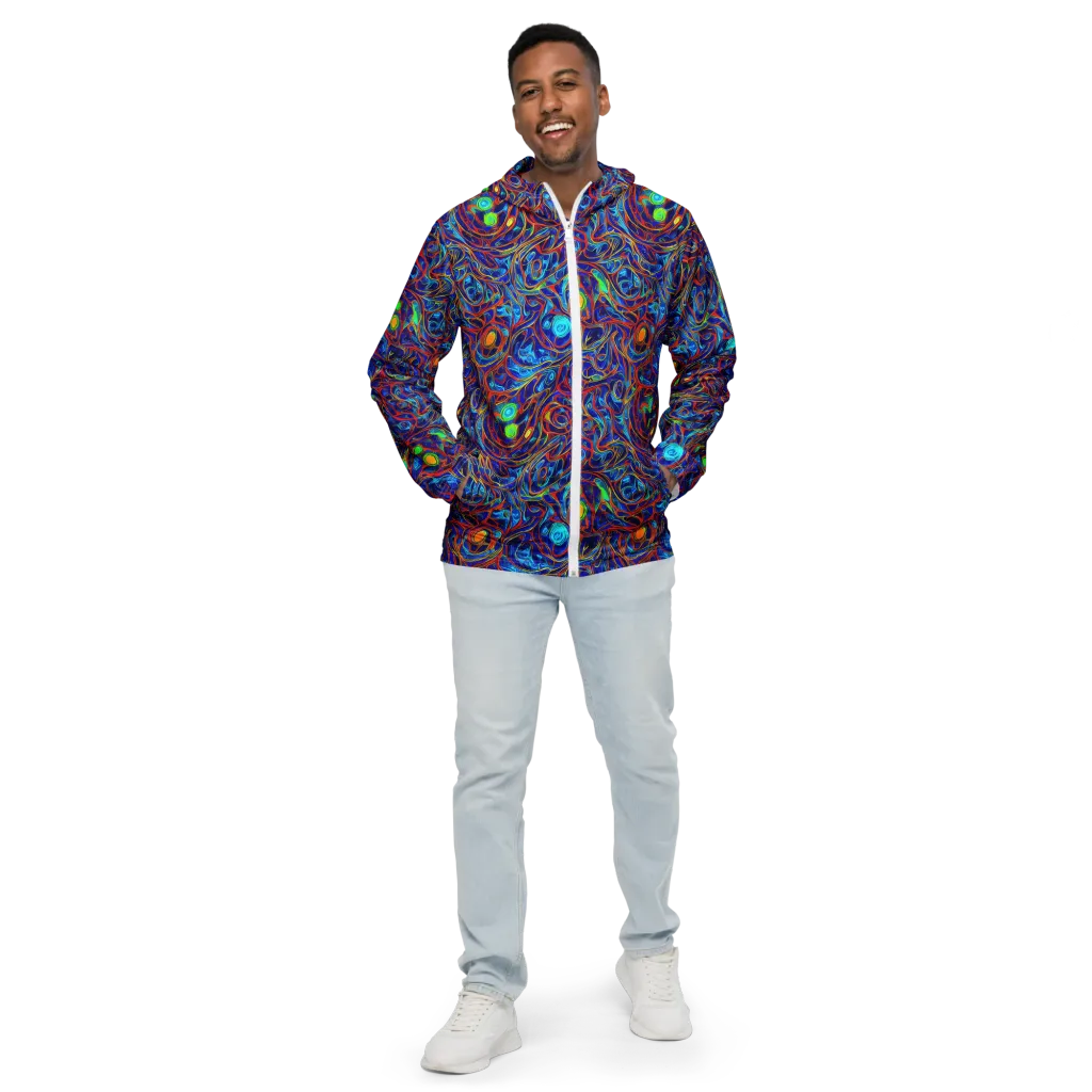 Arcane Swirl on Men's Windbreaker — Front