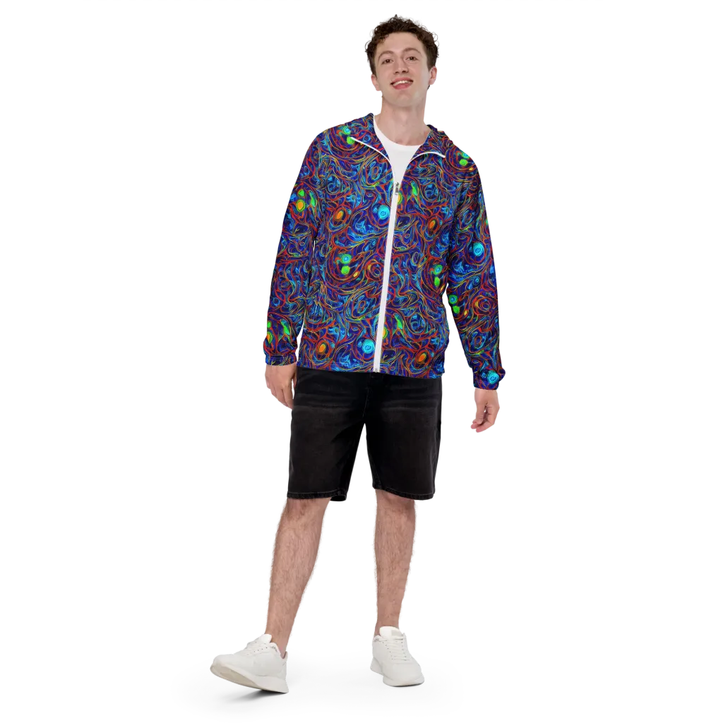 Arcane Swirl on Men's Windbreaker — Front