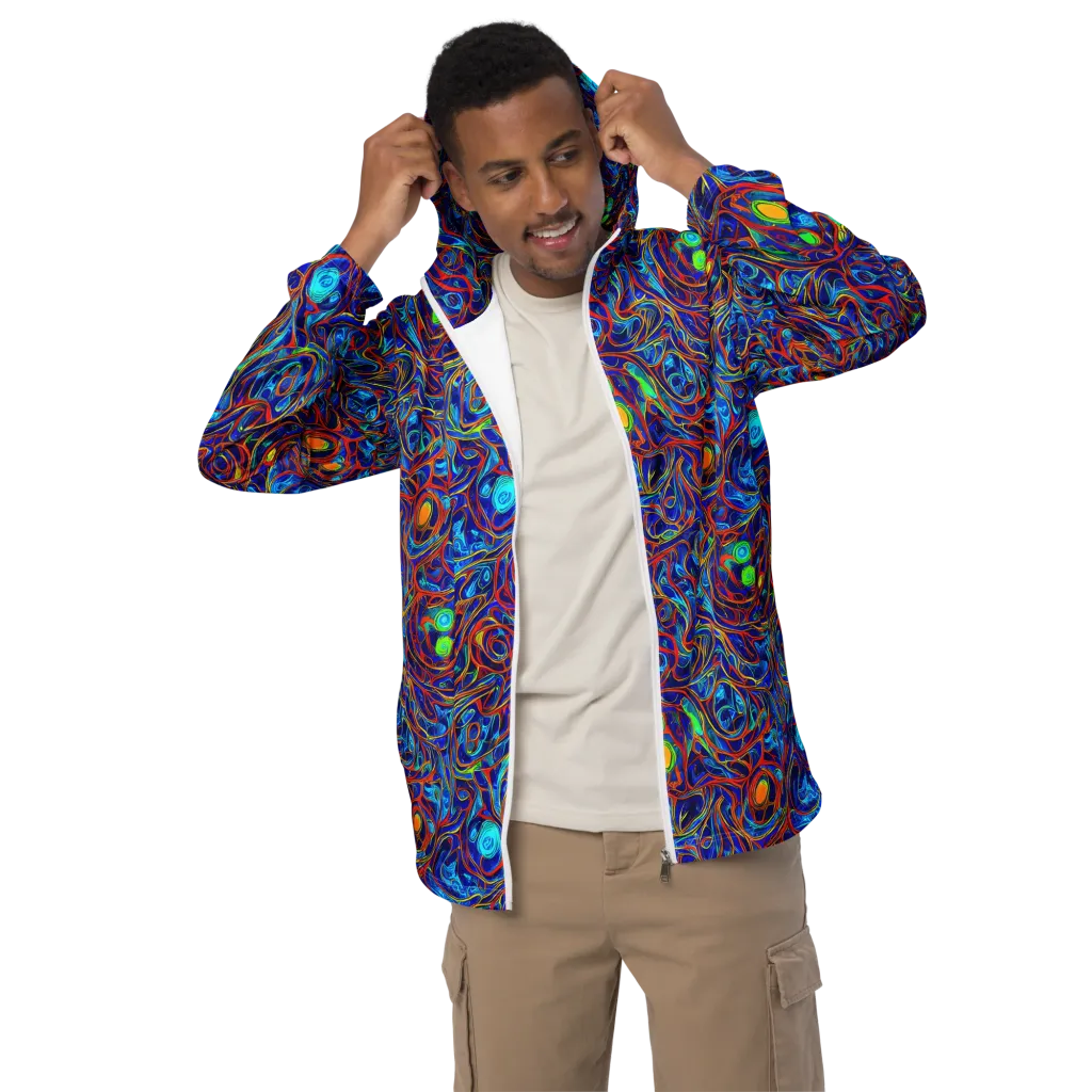 Arcane Swirl on Men's Windbreaker — Front