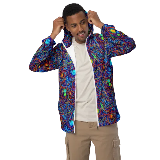 Arcane Swirl on a Men's Windbreaker
