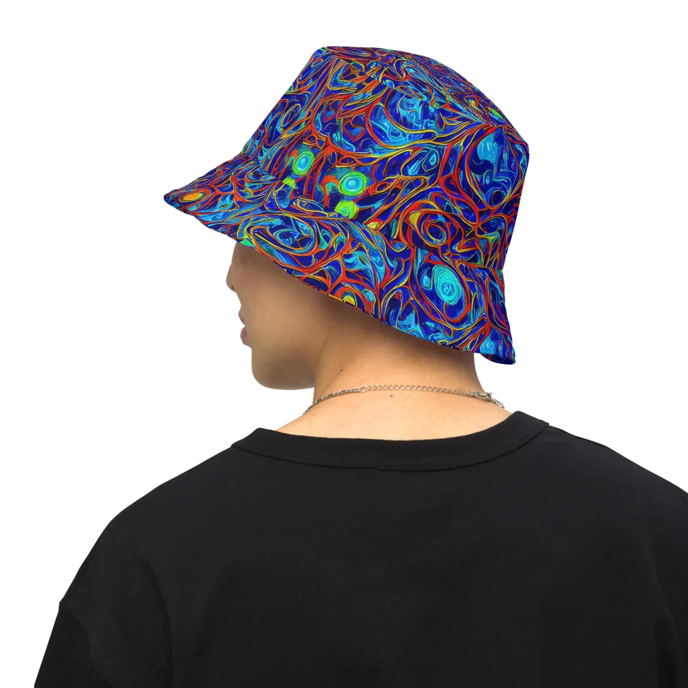 Arcane Swirl on Reversible Bucket Hat — Back Inside