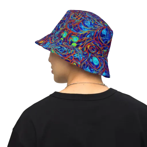 Arcane Swirl on a Reversible Bucket Hat