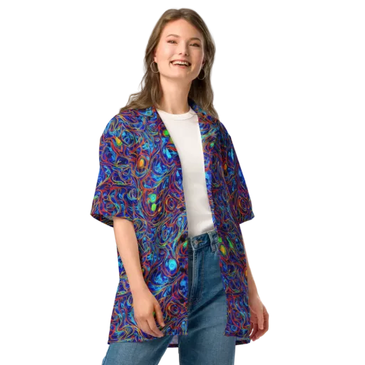 Arcane Swirl on a Button Shirt