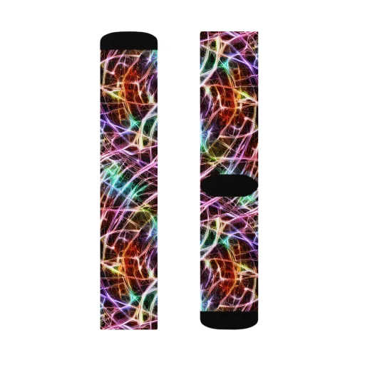 Laser Thicket on a Socks