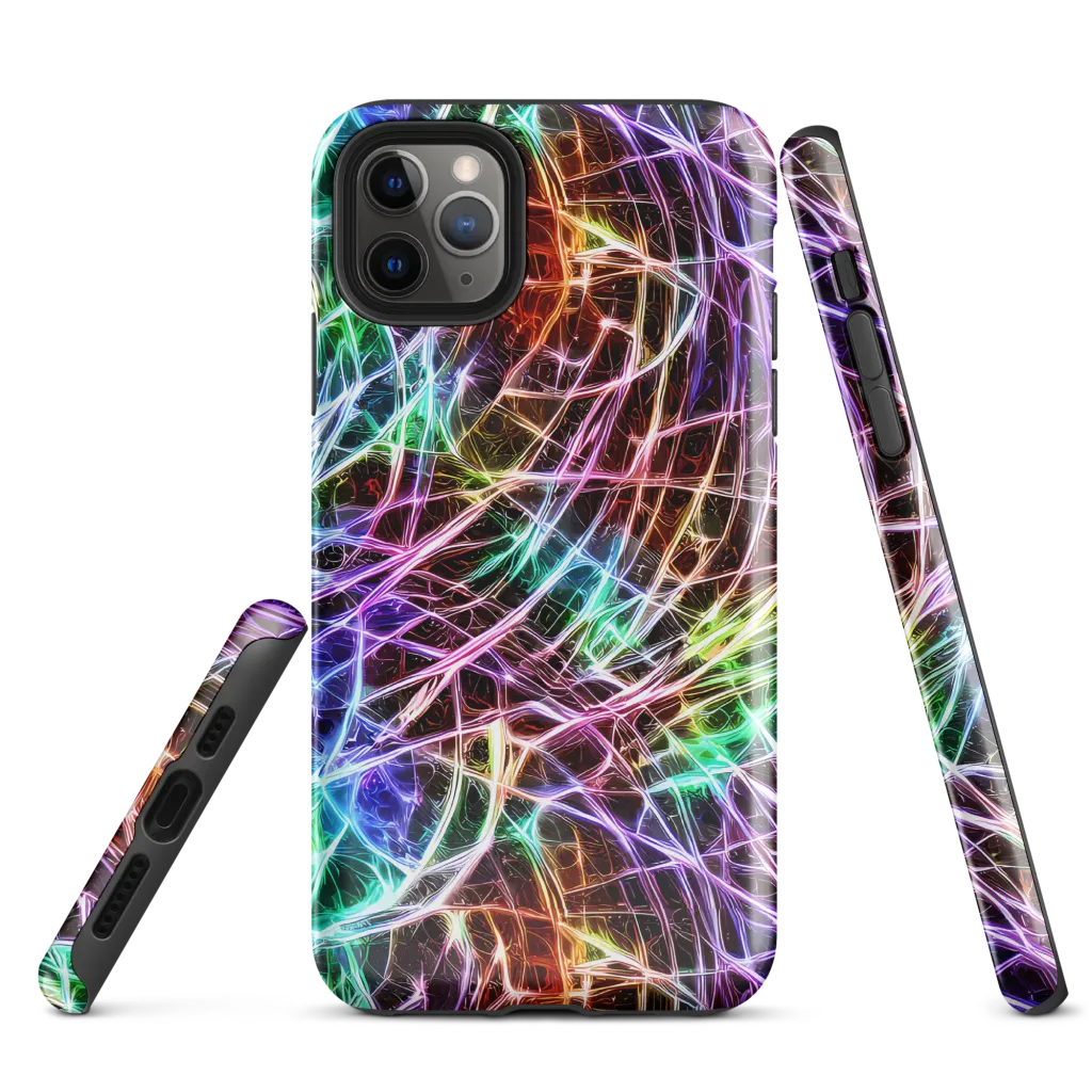 Laser Thicket on Tough Case for iPhone® — Front