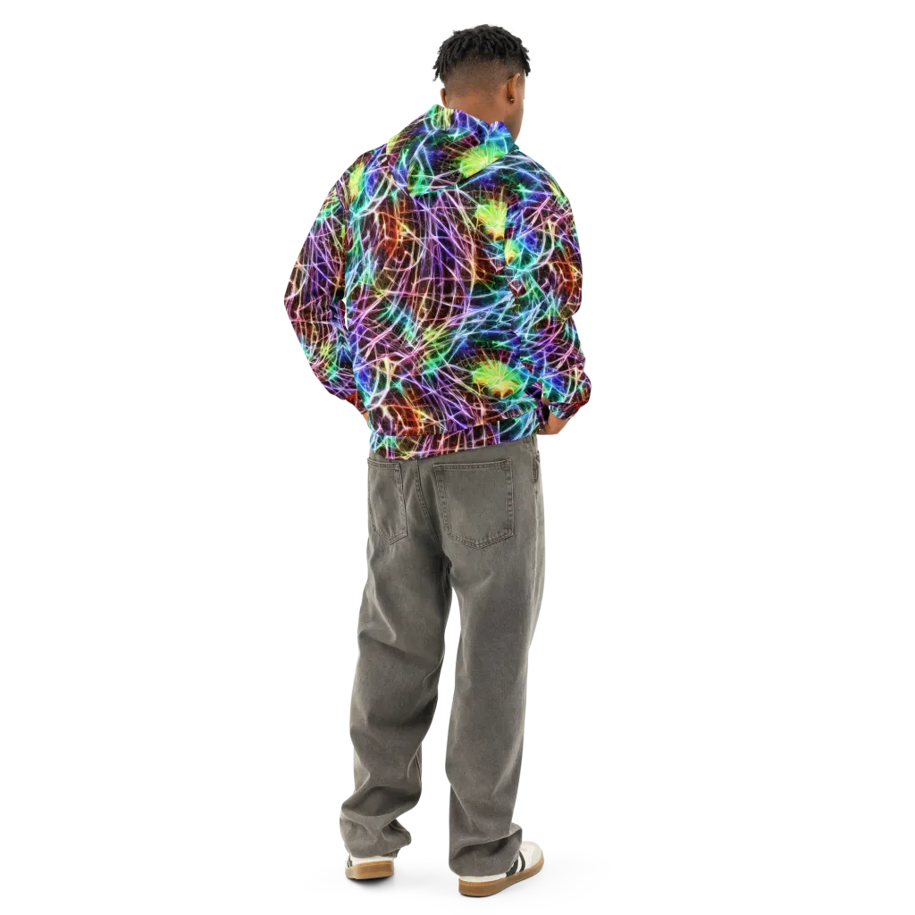 Laser Thicket on Cotton Hoodie — Back