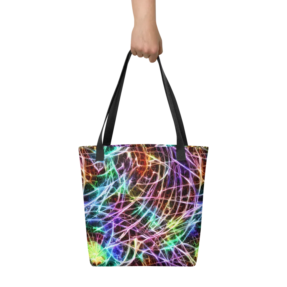 Laser Thicket on Tote Bag — Front