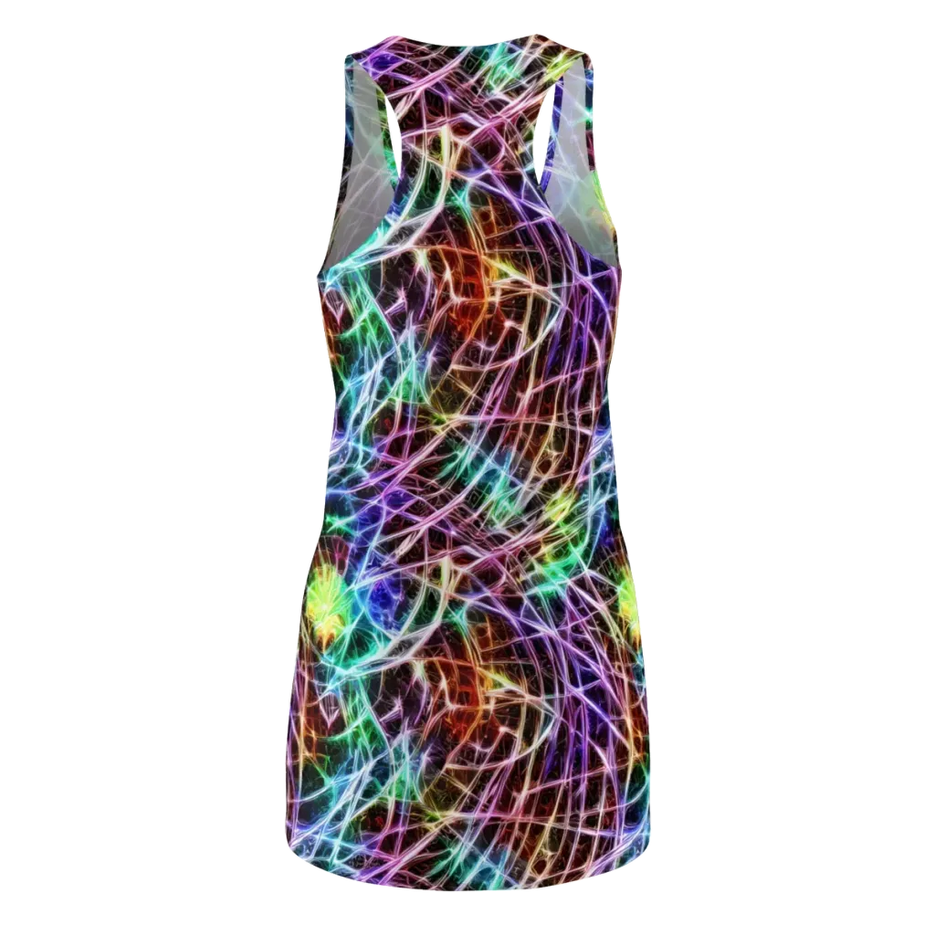 Laser Thicket on Racerback Dress — Back