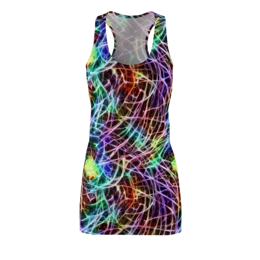 Laser Thicket on a Racerback Dress