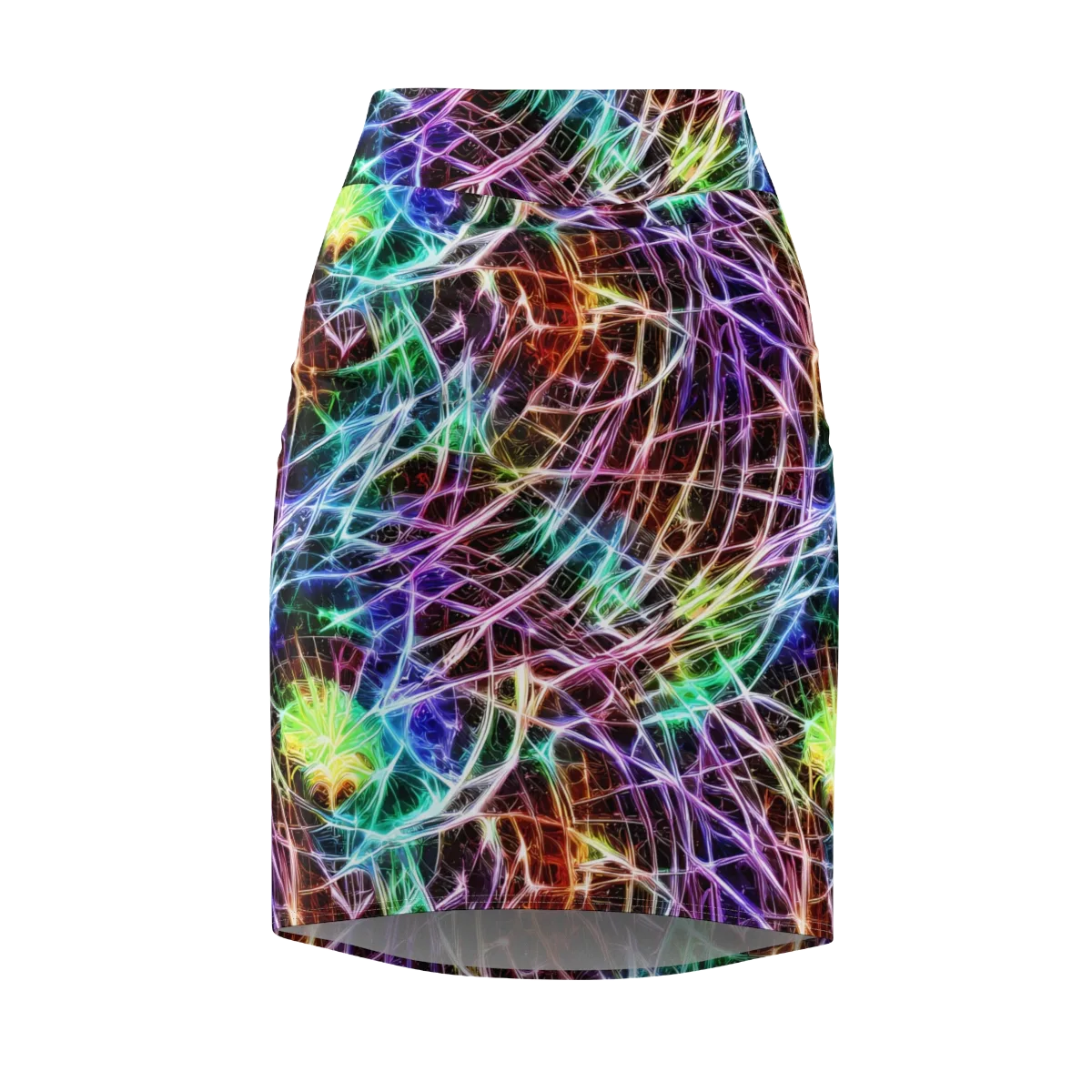 Laser Thicket on Pencil Skirt — Front