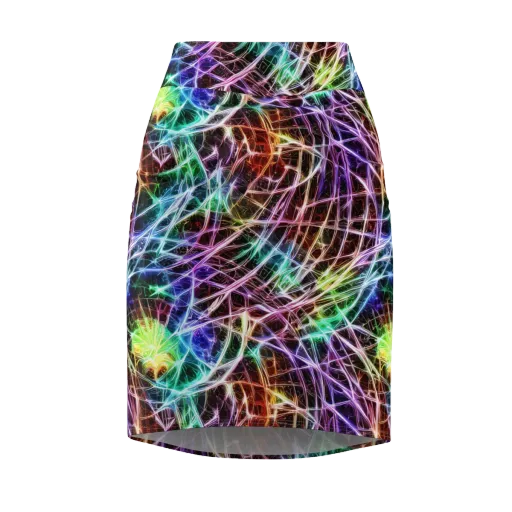 Laser Thicket on a Pencil Skirt