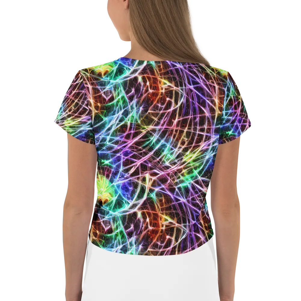 Laser Thicket on Crop Tee — Back