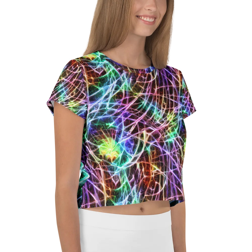 Laser Thicket on Crop Tee — Right