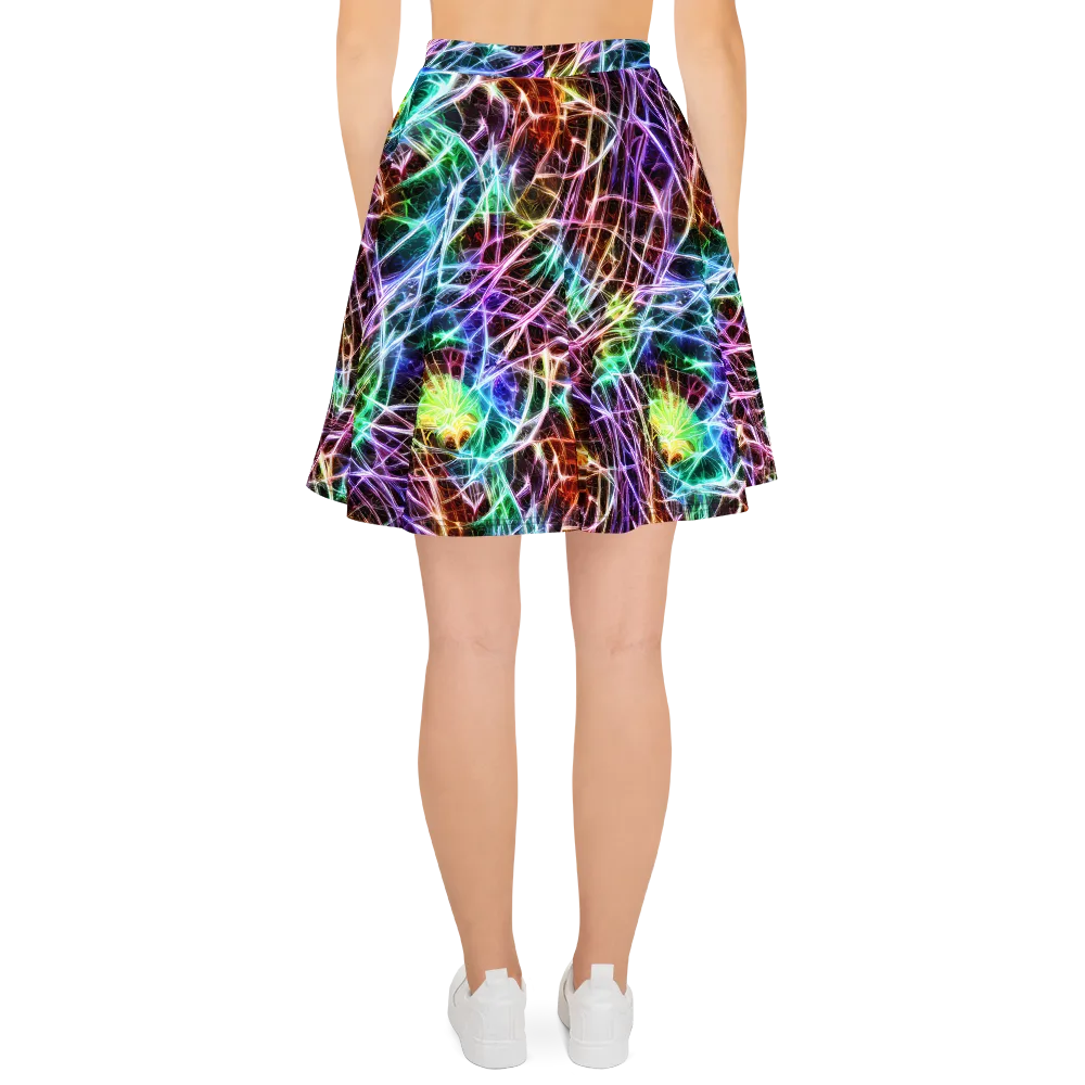Laser Thicket on Skater Skirt — Back