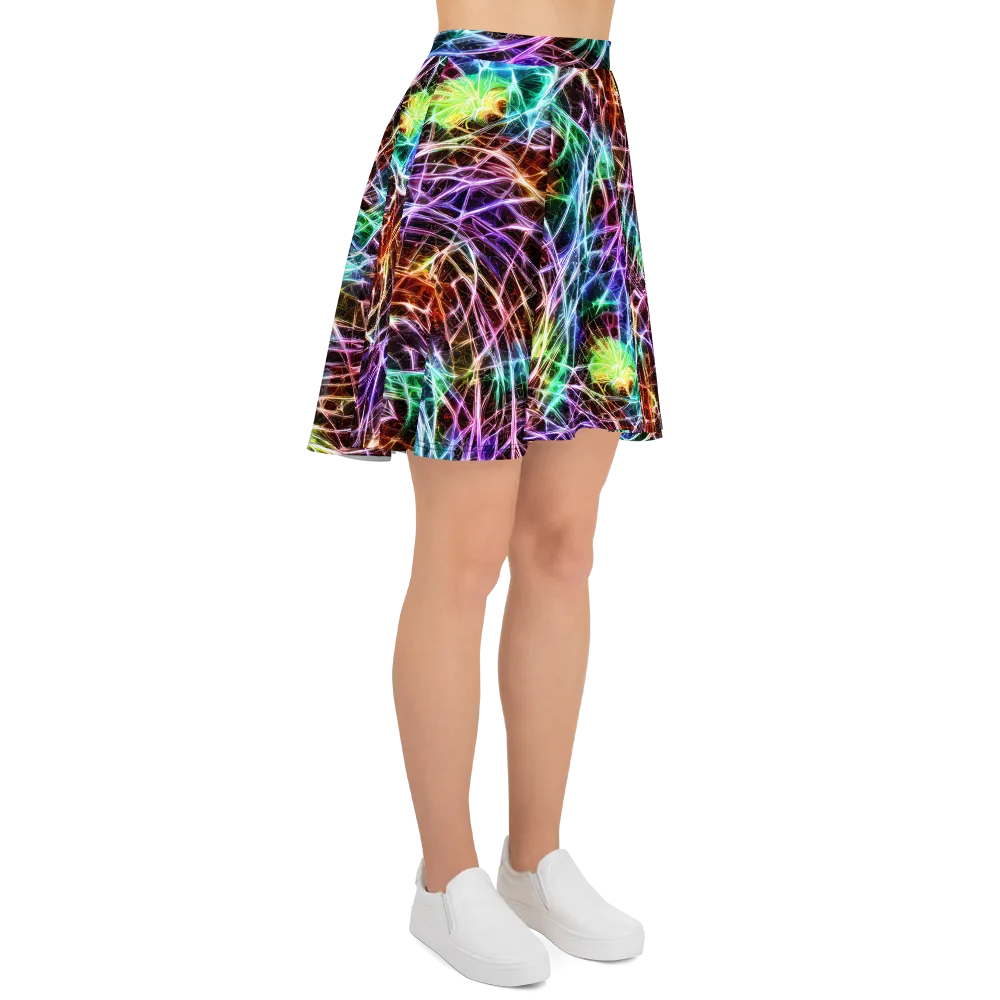 Laser Thicket on Skater Skirt — Right