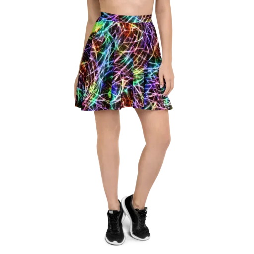 Laser Thicket on a Skater Skirt