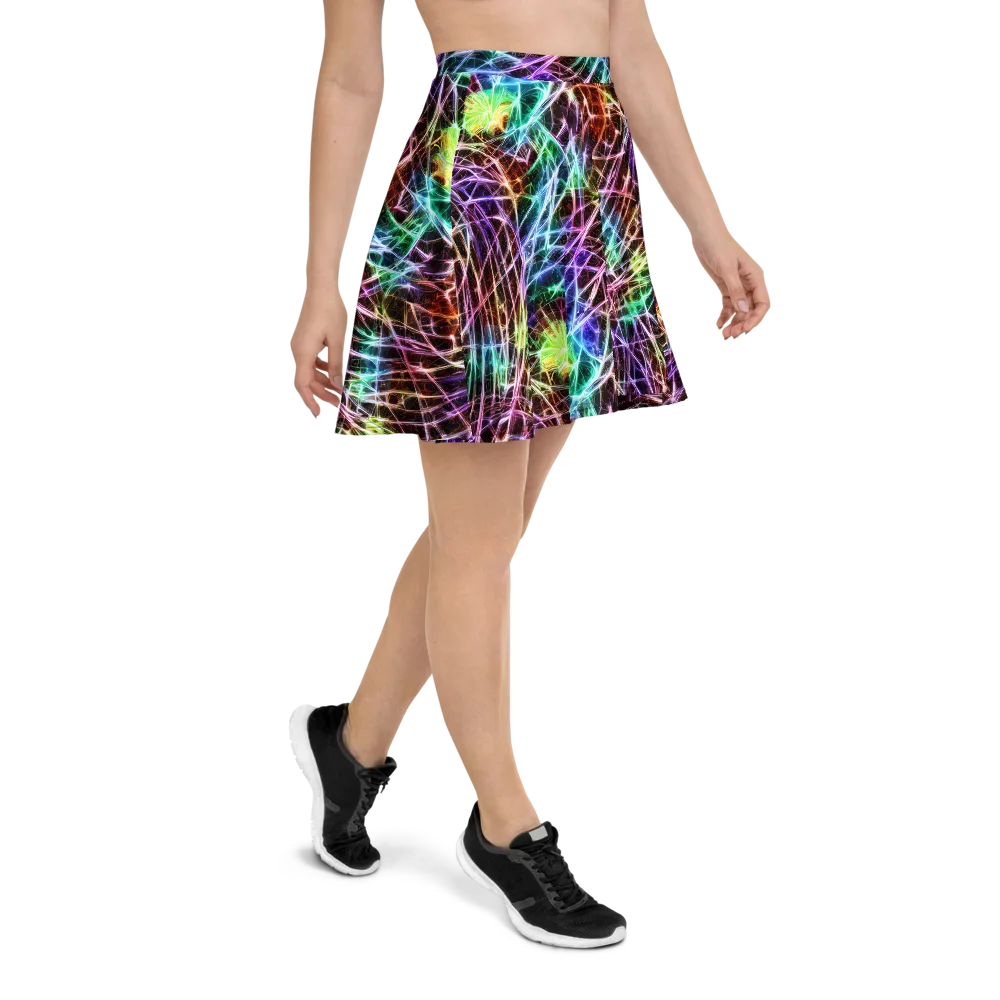 Laser Thicket on Skater Skirt — Right