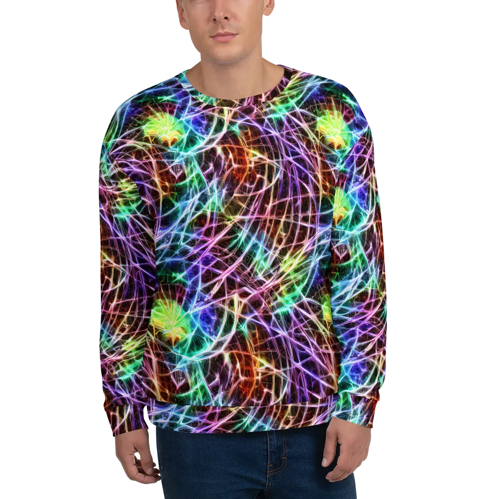 Laser Thicket on Sweatshirt — Front