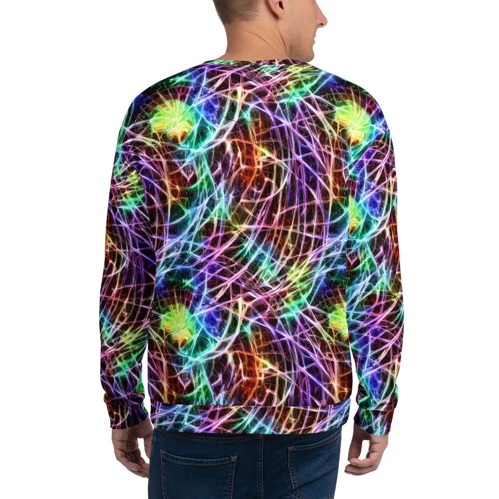 Laser Thicket on Sweatshirt — Back