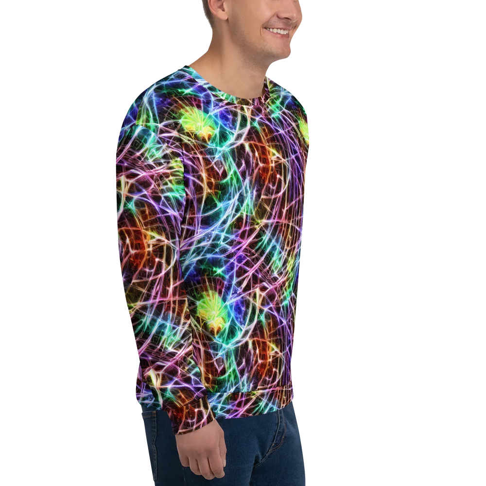 Laser Thicket on Sweatshirt — Right Front