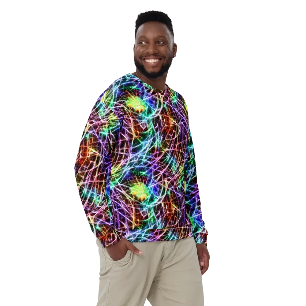 Laser Thicket on Sweatshirt — Front