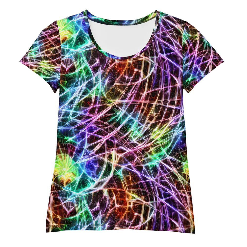 Laser Thicket on Women's Athletic T-Shirt — Front