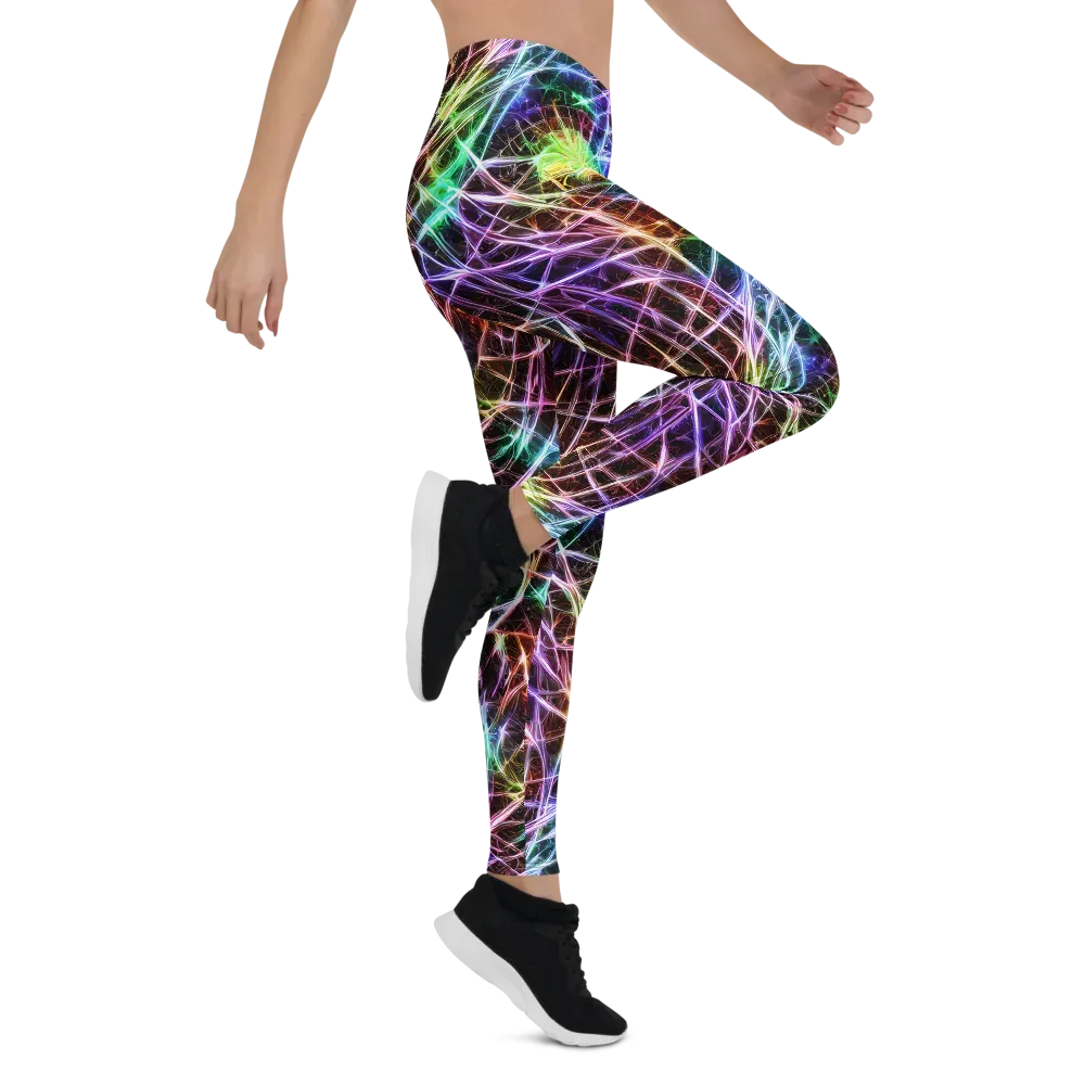 Laser Thicket on Leggings — Right