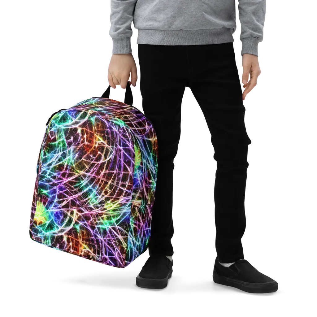Laser Thicket on Minimalist Backpack — Zoomed-in