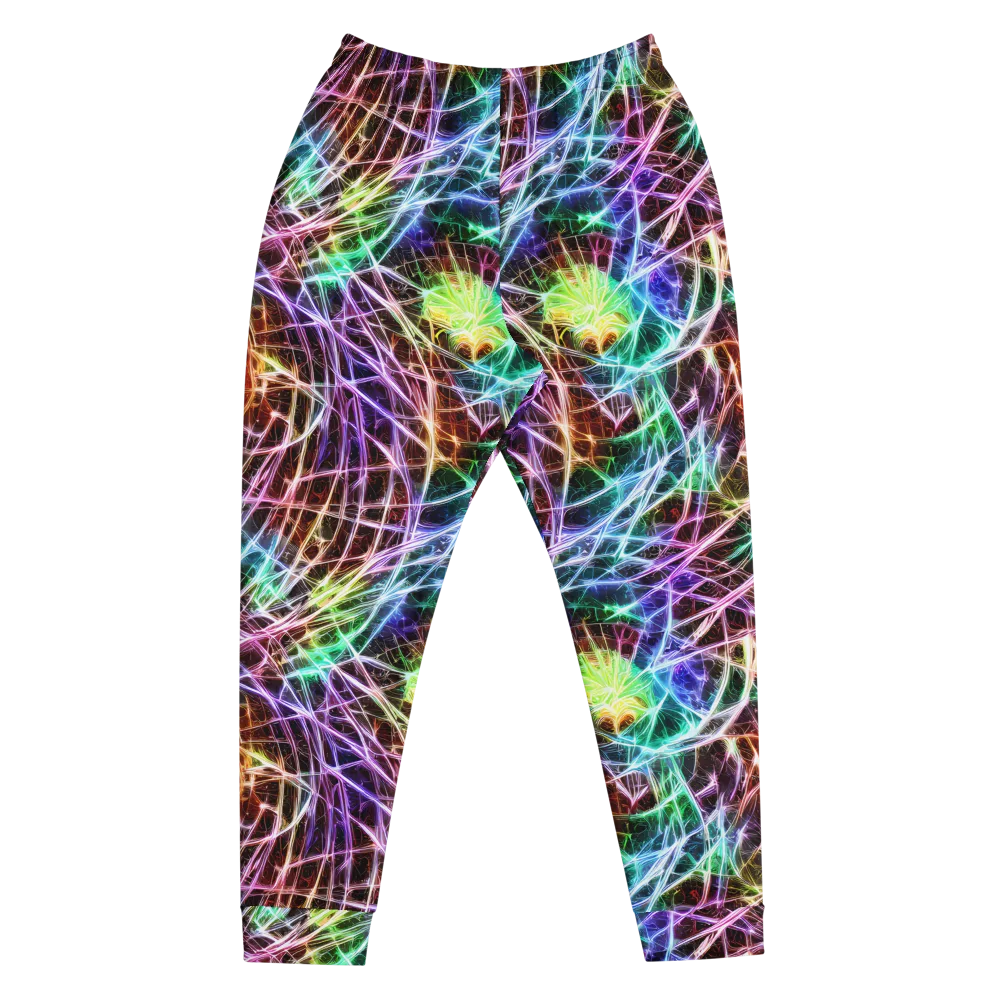 Laser Thicket on Men's Joggers — Front
