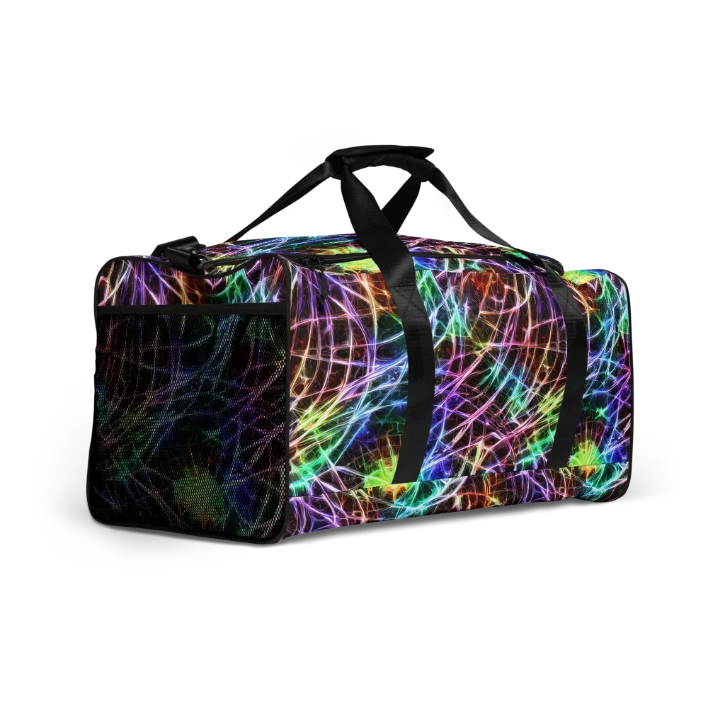 Laser Thicket on Duffle Bag — Right Front