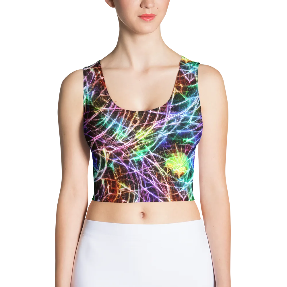 Laser Thicket on Crop Top — Front