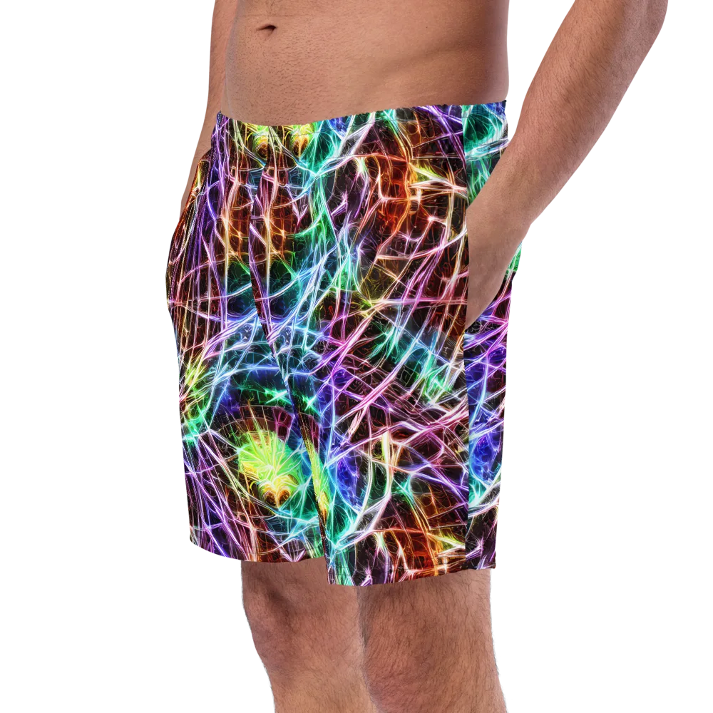 Laser Thicket on Swim Trunks — Left Front