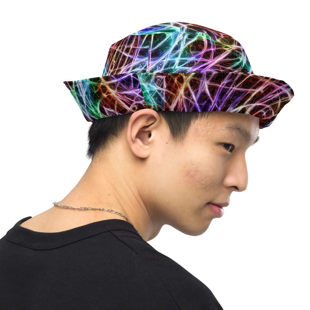 Laser Thicket on Reversible Bucket Hat — Right Outside
