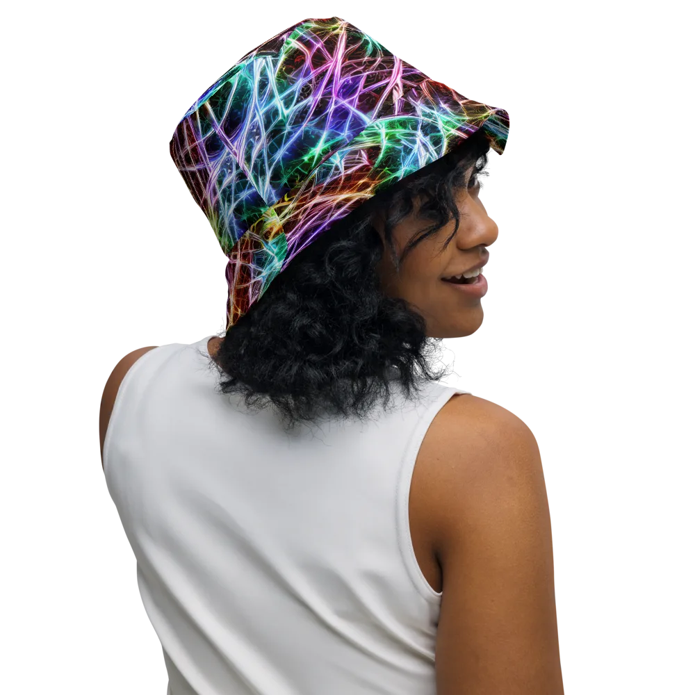 Laser Thicket on Reversible Bucket Hat — Right Outside