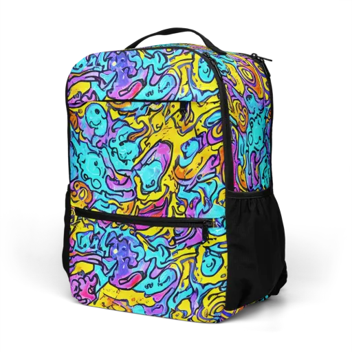 Graffiti Current on a Utility Backpack