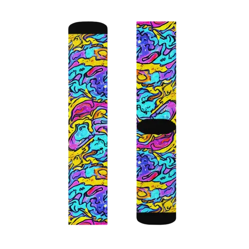 Graffiti Current on a Socks