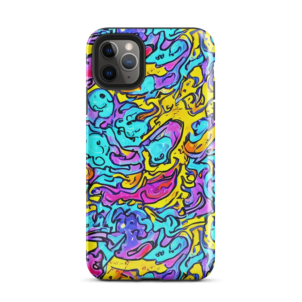 Graffiti Current on Tough Case for iPhone® — Front