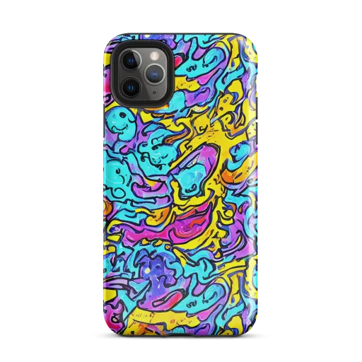 Graffiti Current on a Tough Case for iPhone®